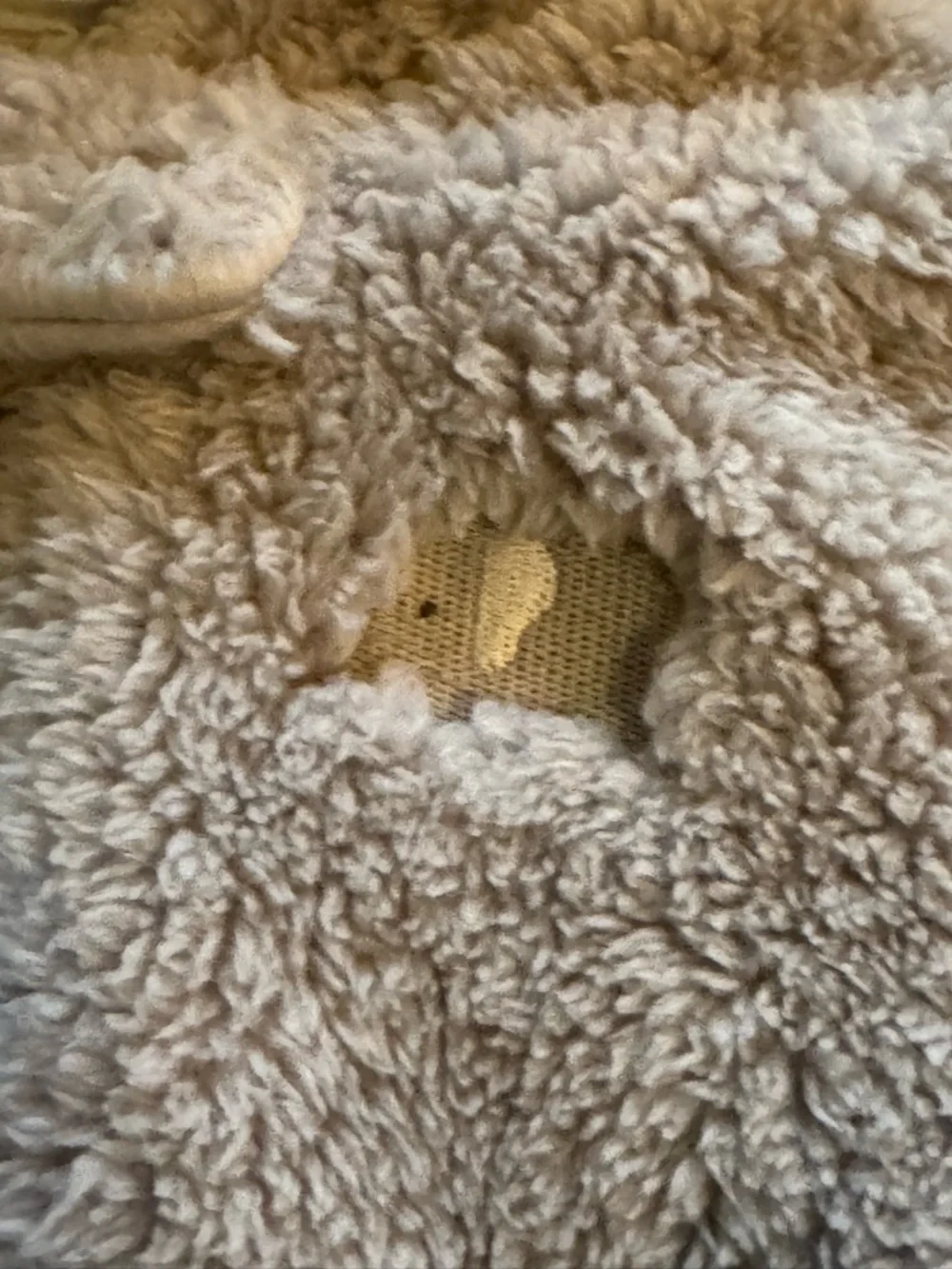Cozy Teddy Fleece One-Piece in Light Gray - Baby Snowsuit 3 months
